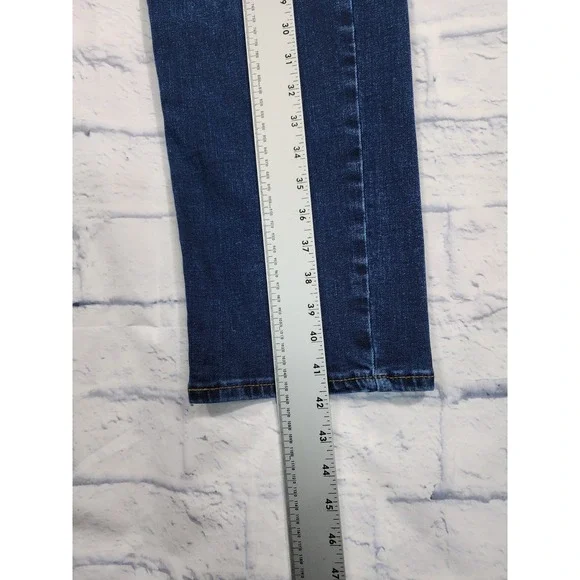Lucky Brand MENS SIZE 40X30 Jeans Dark Blue 410 Athletic Straight Denim Stretch - Picture 2 of 15